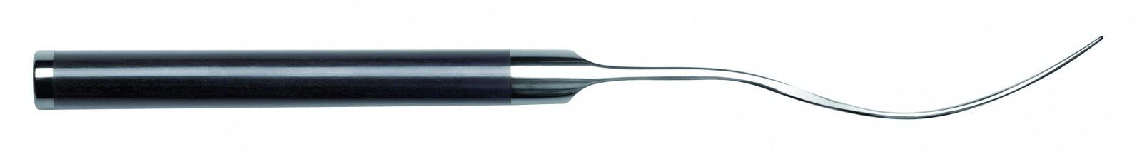 KAI Shun Premier Tim Mälzer Ensemble de Deux Fourchettes Japonaises 22 cm de Longueur Totale - Acier Inoxydable Poli de Haute Qualité - Pakkawood Marron Moyen - Fabriqué au Japon