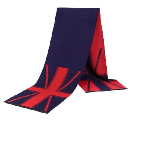 VANZACK Autumn Winter Warm Plaid Scarf for Men Men's Neckerchief Stylish Cotton Scarves Easy Match