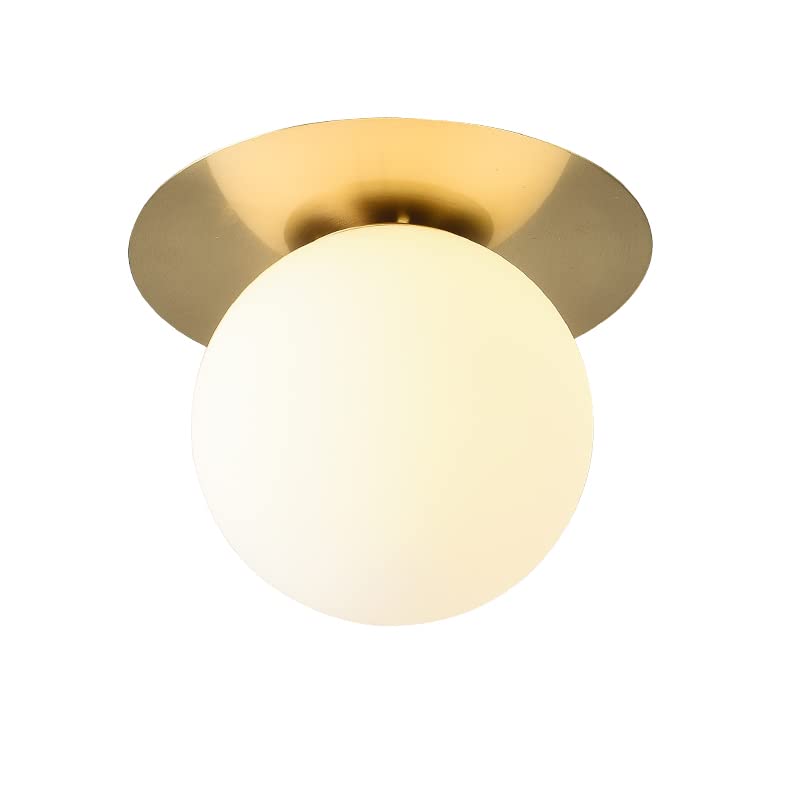 Lámpara de pared esférica para iluminar tu vestidor con luz cálida