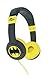OTL Technologies, Cuffie per bambini Cuffie cablate Batman grigie per bambini dai 3 ai 7 anni, Grigio