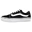 Black Suede Canvas Black White Iju