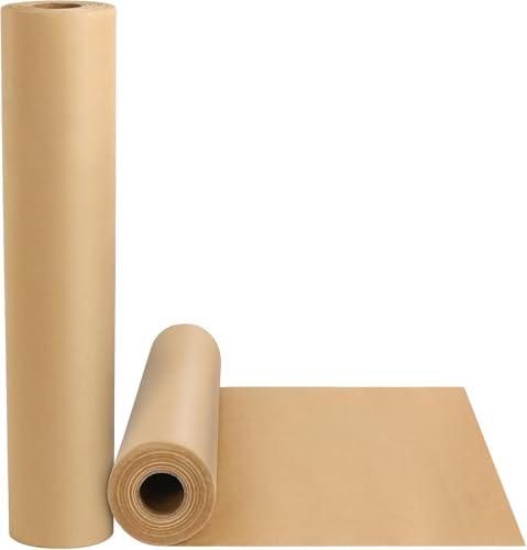Brown Packing Paper 15450 Kraft paper roll Art Craft Paper Kraft Paper Roll for Moving Boxes Supplies Gift Wrapping Bouquet Flower Paper Poster Bulletin Board Paper Arts and Crafts