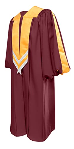 GradPlaza Deluxe Choir Robe with Cuff Sleeves For Church2