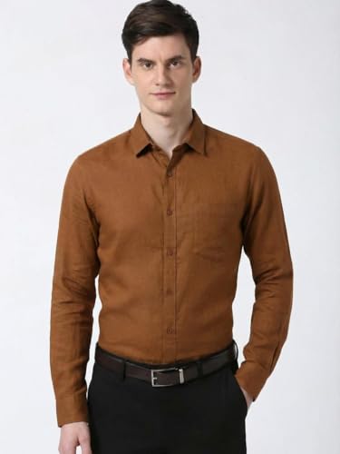 Image of Men Solid Good Color Shirt | Trendy Casual & Formal Wear | Comfortable Cotton Blend | Slim Fit Stylish Shirt