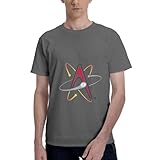 Orldit Albuquerque Isotopes Men's 150g Short Sleeve Round Neck T-Shirt Deep Heather