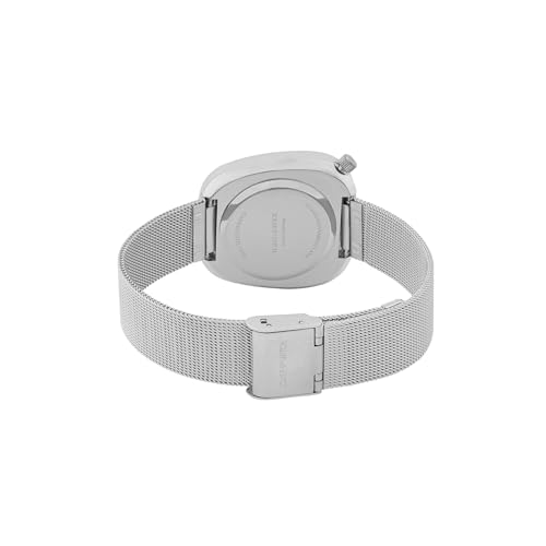 Image of Joker & Witch Nocturne 30mm Blue Dial 16mm Silver Steel Mesh Watch for Women