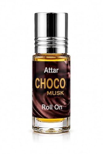 Image of Formless Choco Musk 3ml Attar Unisex - Premium Chocolate Musk Fragrance Oil, Long Lasting Alcohol-Free Perfume, Sweet Scent, Pocket Size Roll-On, Travel Friendly Daily Wear & Special Occasions