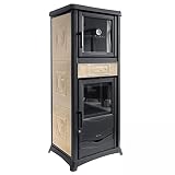 La Nordica 7117369 Termorossella Plus Forno DSA 4.0 Stufa a Acqua Liberty Pergamena/A+
