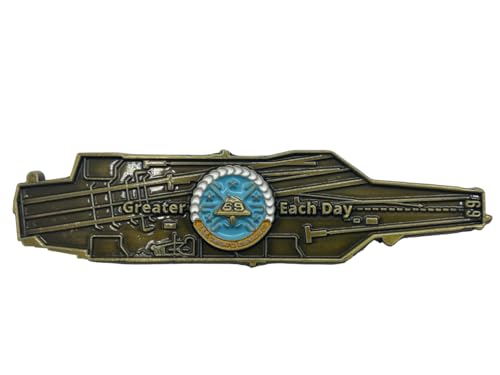 USS Dwight D. Eisenhower Challenge Coin image