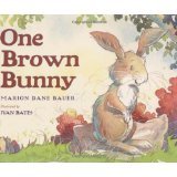 One Brown Bunny By Marion Dane Bauer [Hardcover] 054512977X Book Cover