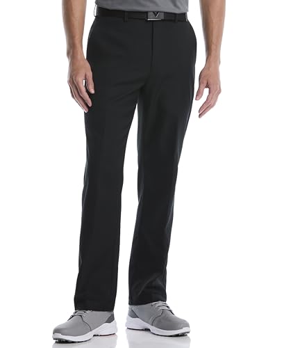 Callaway Men's Pro Spin 3.0 Stretch Active Waistband Golf Pants 30-38' Inseam (Available in Big & Tall) Caviar Black