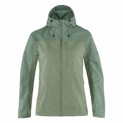 Fjällräven Damen Abisko Midsummer Jacke, Jade Green/Patina Green, M