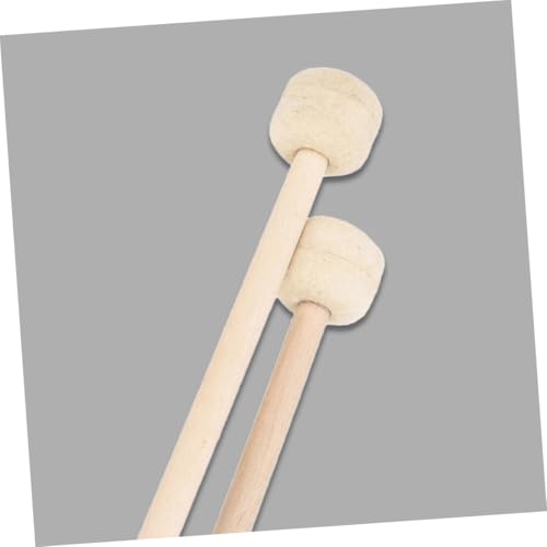 Baquetas de madera y fieltro para bombo, pack 2 miniatura 4
