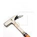 Single Angle Hammer Shockproof Square Head Hammer 45# Tool Steel Cowhide Cover Handle Strong Magnetic Sweat Absorbing Hammer