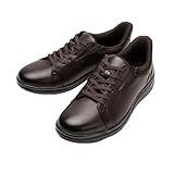 [ドクターアッシー] オックスフォード メンズ 本革 幅広4E 撥水 抗菌防臭 通気性 軽量 D.BRN 27.0 cm 4E