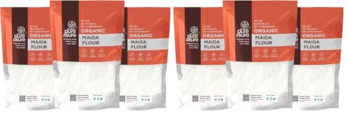 Image of Pure & Sure Organic Maida 1.5Kg | 100% Natural Whole Wheat Maida Flour | No Preservatives & No Additives | Rich in Taste| 500gm each (Pack of 6)