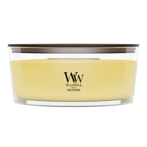 Image of Woodwick Yuzu & Vetiver Ellipse Candle