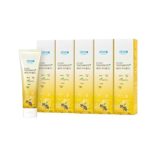Propolis Toothpaste 7.05 oz (200g) x 5 Tubes | Total Net Wt. 35.25 oz