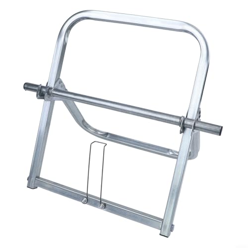 QuivyLivy Soporte de carrete de cable de un solo eje para cables y cuerdas, soporte de carrete de alambre de acero, dispensador compacto de gestión de cables para taller o uso industrial