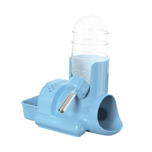 HANABASS Dwarf Hamster Drink Fountain Food Dispenser Hideout Compact Easy to Clean