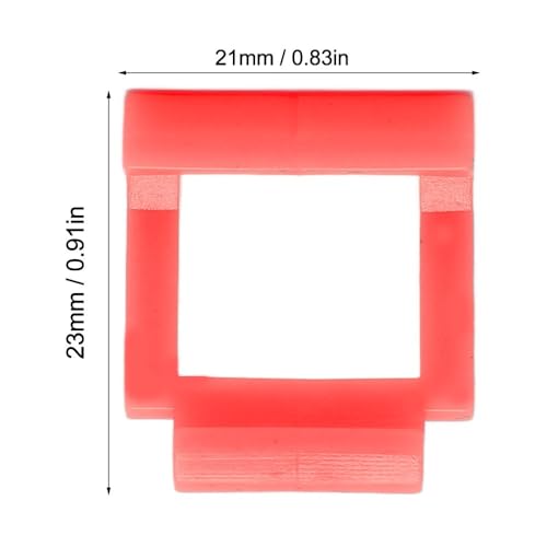 Retenedores PCIe para tarjetas riser, pack 10 piezas Rojo miniatura 5