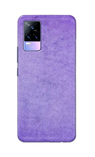 Image of Plain Purple Hard Back Case Cover for Vivo Y73 / Vivo V21e 4G Back Cover -(J5) VNS2226