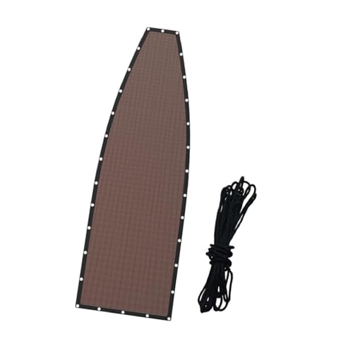 Almencla Tela de Repuesto para Silla de Exterior Recambio de Asiento para Tumbona Y Hamaca Tejido Resistente a La Intemperie Y Adecuado para Crear Un E, CafÉ, Individual