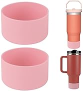 2 Fondelli In Silicone Per Stanley Quencher H2.0 E IceFlow 20oz - Protezione Antiurto E Antiscivolo, WUQID - 4
