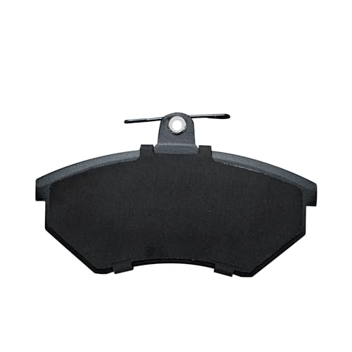Image of Detroit Axle - Front Ceramic Brake Pads with Hardware Set Replacement | for 1996 1997 Volkswagen Passat Golf Cabrio - 4pc Set