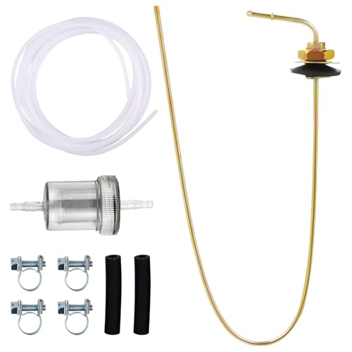 NIULPFZTK 1320399A 35320A Diesel Heater Fuel Tank Standpipe, 650mm x 5mm, Stainless Steel, Automotive Fuel...