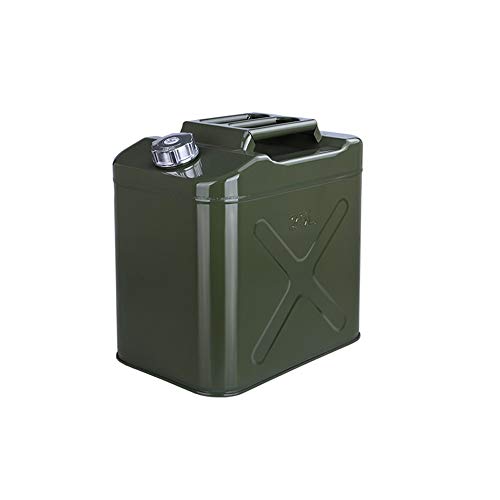 XuQinQin Portable fuel tank, emergency reserve fuel gasoline storage tank fuel tank petrol can, aluminum cover horizontal car long-distance special -5 kinds of capacity optional gasoline container