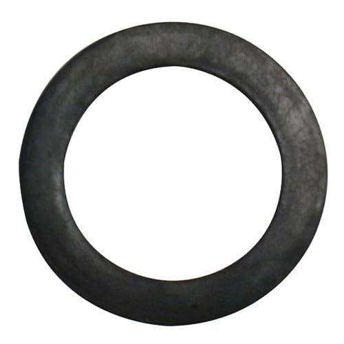 WOLFPACK LINEA PROFESIONAL Flat Rubber Gasket 3/4" Counter 24x16x2mm. Bag 100 Units, Black/White, estandar
