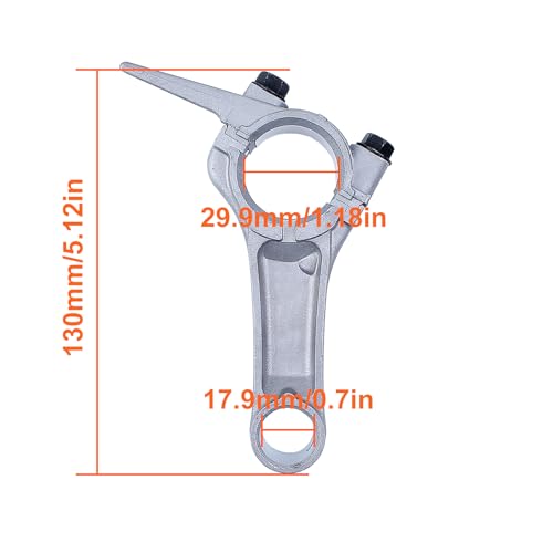 Image of For Honda GX160 Replacement Piston Set with OEM Code 13101-ZF7-010, Gasket Kit, Spark Plug, and More - Complete Upgrade For Enhanced Per For mance (68mm)