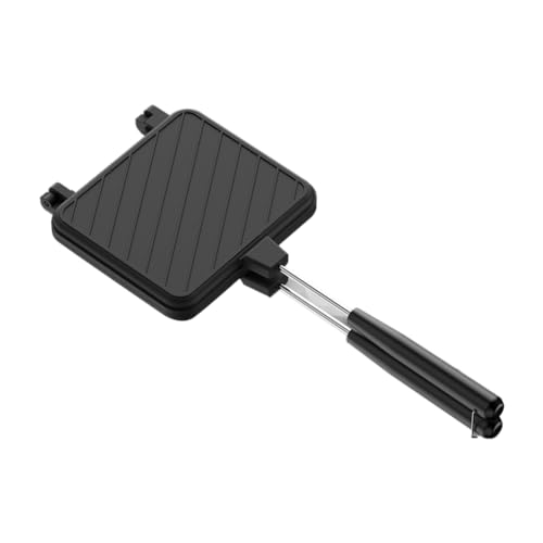 Kueohse MáQuina de Desayuno con Revestimiento Antiadherente, SartéN, Tostada, MáQuina para Hacer Panqueques, Pan Tostado, Herramienta de Cocina