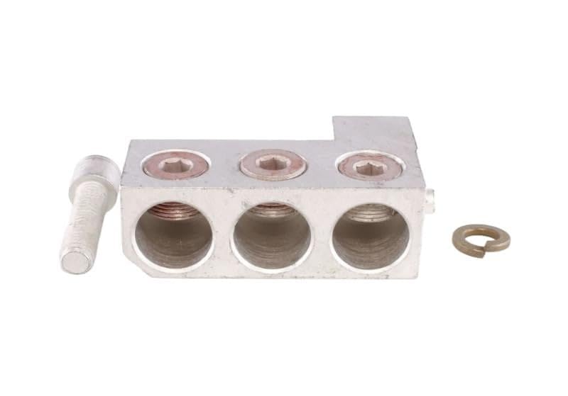 RADWELL TCAL124-SUB 3 Barrel, Copper-Aluminum LUGS, Lug Terminal KIT, 300-750 MCM, Field INSTALLABLE, Suitable for USE with SK1200 Frame Molded CASE Circuit Breakers