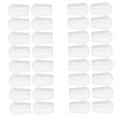 LIFKOME Hanger End Caps Hook Thread Protectors 100pcs Wire Thread Protectors Cap Hanger Covers