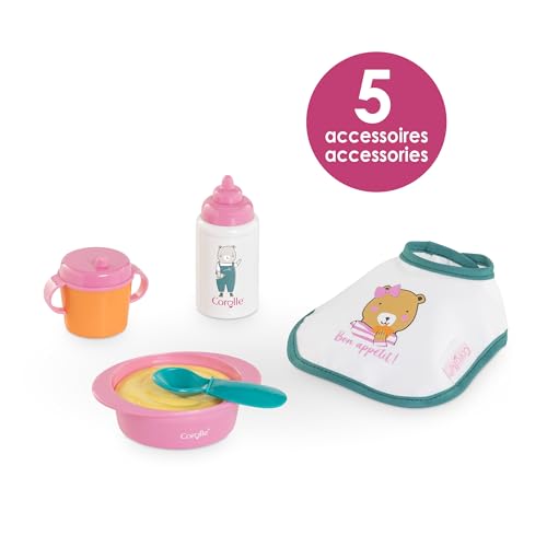 Coffret accessoirs pour premier poupon 30 cm : Repas Corolle - vue 4