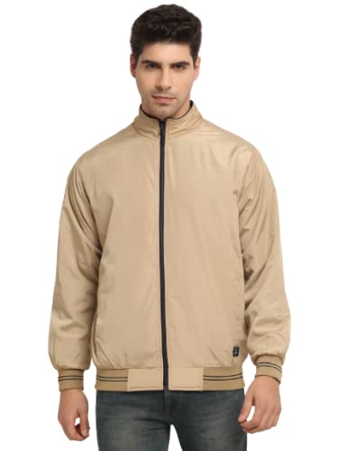 Image of Cantabil Beige Winter Wear Jacket Full Sleeve for Men l Jacket for Men l Winter Wear Jacket for Men (MJKT00009-BEIGE)