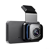 Pumixiy Cámara delantera y trasera para vehículo con cámara de salpicadero HD 1080P, grabadora de coche de doble cámara para asistencia de estacionamiento, grabadora de conducción de pantalla de 3 Pumixiy Cámara delantera y trasera para vehículo con cámara de salpicadero HD 1080P, grabadora de coche de doble cámara para asistencia de estacionamiento, grabadora de conducción de pantalla de 3