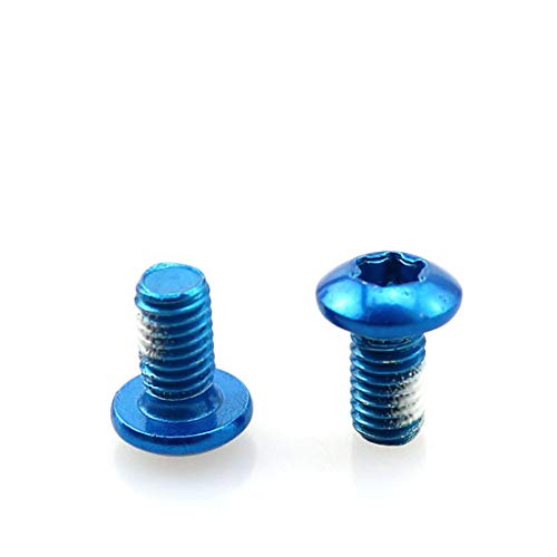 image for DTTRA 12PCS Mountain Bike Bicycle Disc Brake Rotor Torx T25 Bolts M5x9