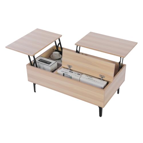 オーエスジェイ(OSJ) 昇降式テーブル 昇降式ローテーブル テーブル テーブル昇降式 デスク リフトアップテーブル リフティングテーブル 収納テーブル ダイニングテーブル リビングテーブル ちゃぶ台 センターテーブル 折り畳み 高さ調節 おしゃれ 一人暮