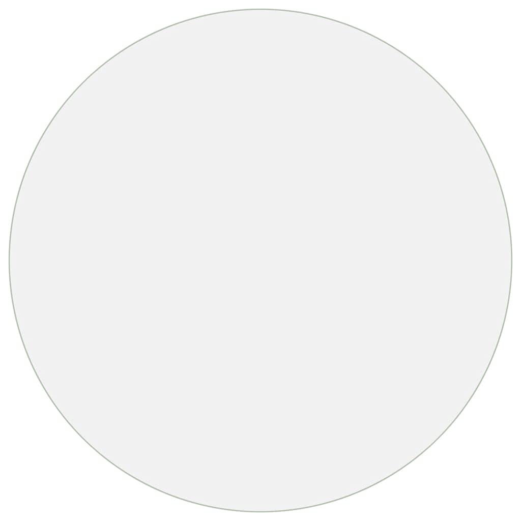vidaXL Table Protector Matte Ø 110 cm 1.6 mm PVC