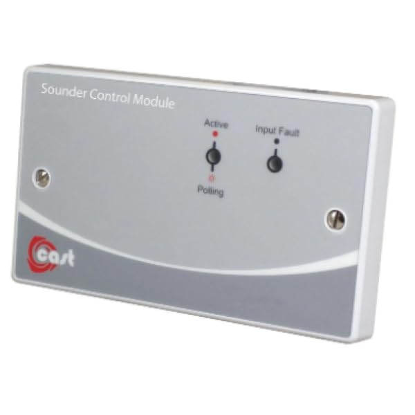 C-TEC CA738 CAST - Controlador de sonido de 1 vía, módulo de interfaz de sonido direccionable, salida convencional monitoreada, para sistemas de alarma de incendio CAST