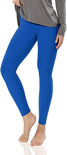 Image of ToBeInStyle Women's Skinny Fit Cotton Full Length Leggings Tights - Regular and Plus Sizes