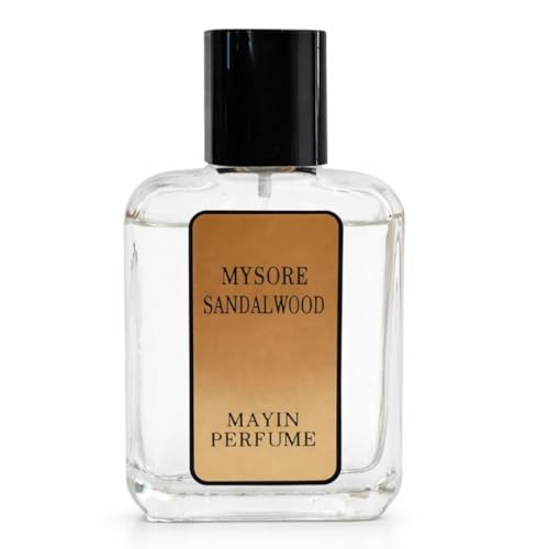 Image of Mayin Mysore Sandalwood Perfume For Men And Women|Luxury Perfume With Long Lasting Fragrance| Eau De Parfum (50 Ml), Liquid