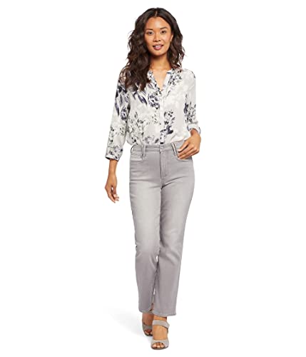 NYDJ Relaxed Straight Ankle Square Pockets in Hamstead Hamstead 0 28