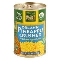 Native Forest Pineapple Organic Crushed, 14-Ounce (Pack of 6) ( Value Bulk Multi-pack)
