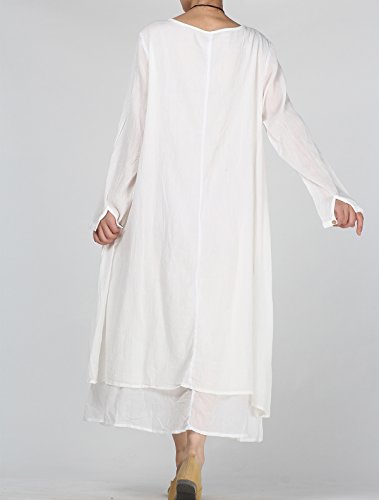 Vogstyle Donna Irregolare Dobbia Strato Orlo Gonna...