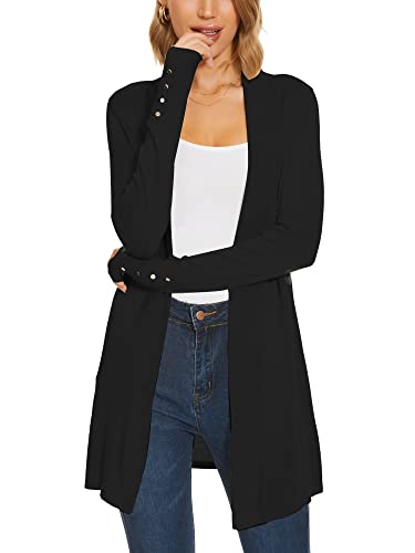 Image of Cardigan for Women Long Sleeve Cardigan Sweaters for Spring Fall