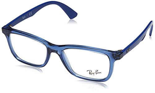Protective case included Ray-Ban 0RY 1562 3686 46 Montature, Blu (Transparente Blue), Unisex-Bambini